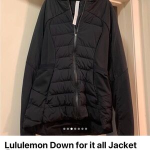 Lululemon Down for it all Jacket